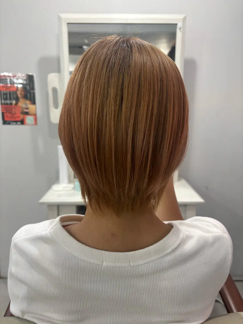 ショート カット 艶髪🫧透明感 🦄岡庭春菜🎀のヘアスタイル