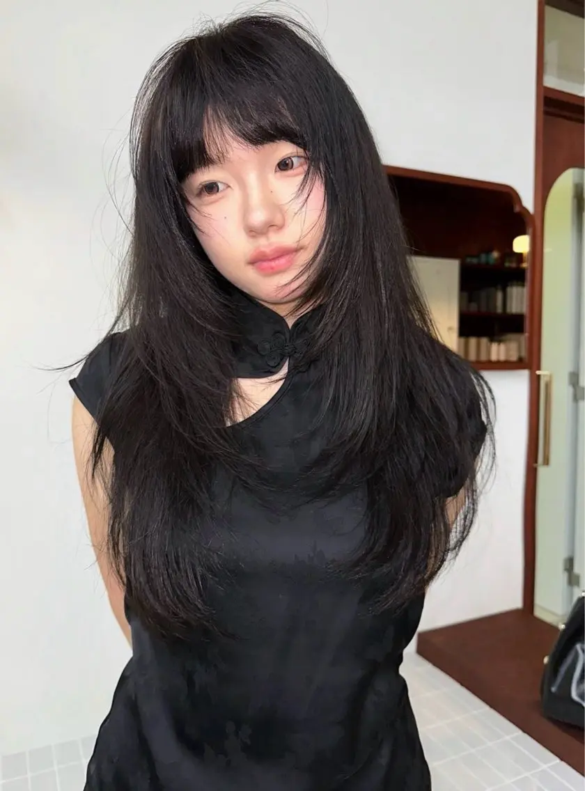 カット+髪質改善コスメストレートの写真