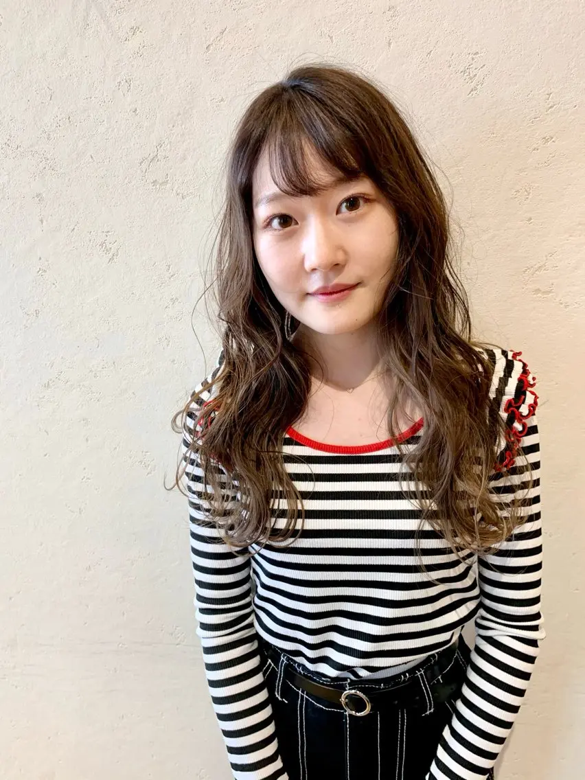 ロング 髪質改善/小顔カット 中山賢人のヘアスタイル