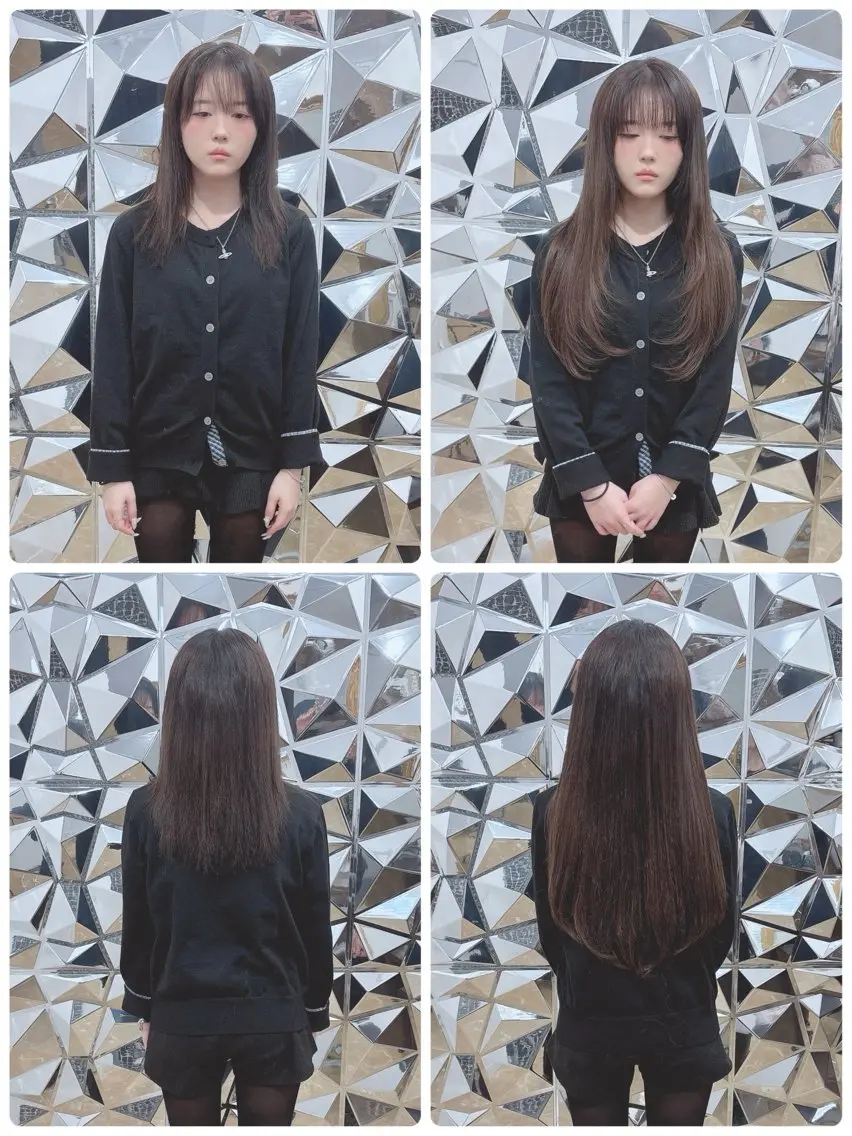 ロング カラー ヘアアレンジ シールエクステ バレイヤージュ ブリーチ ケアブリーチ ダブルカラー エクステ LIP 大阪本店 エクステ 堀谷和孝のヘアスタイル