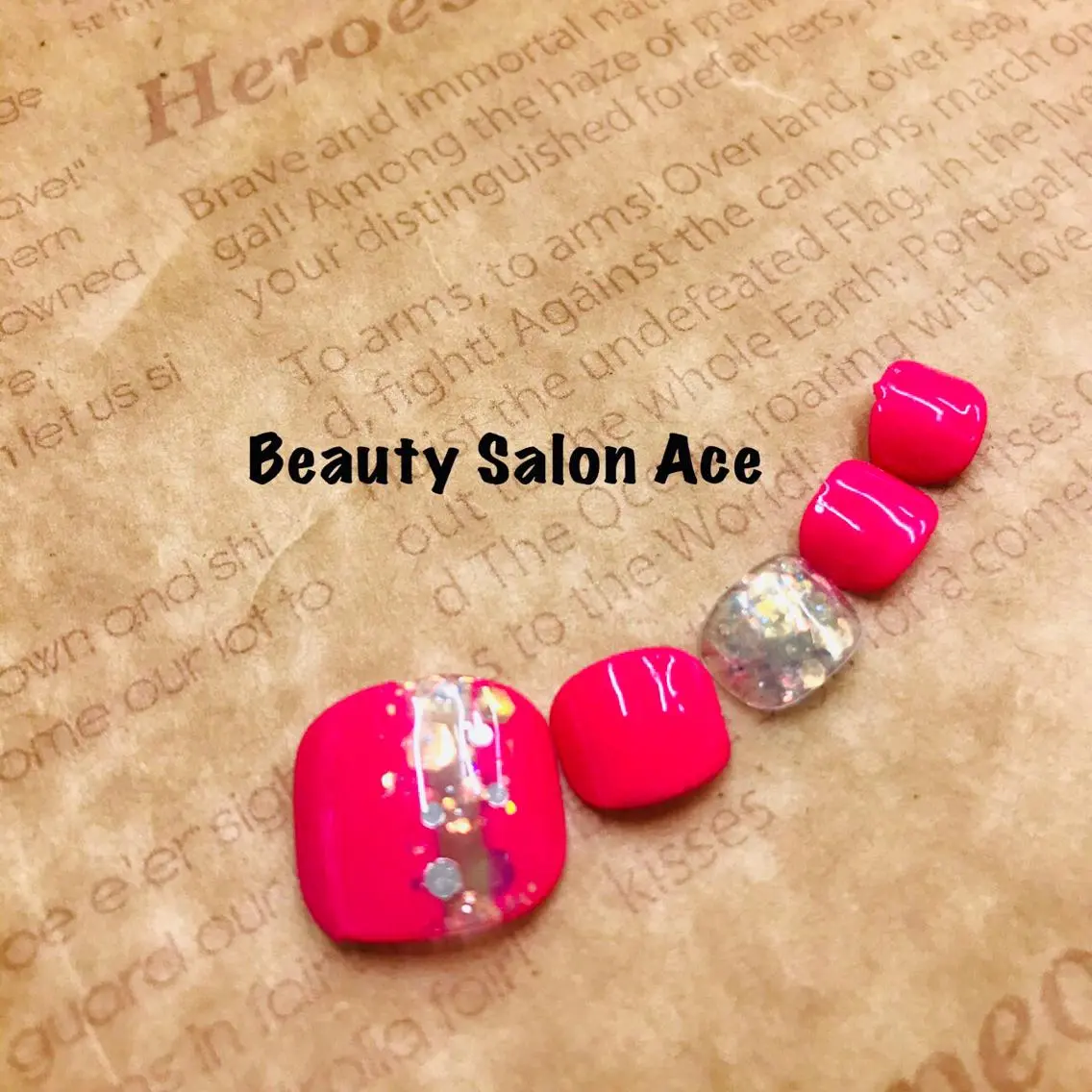 ネイル フットネイル 池袋フィルイン Ace♡Nailのネイルデザイン