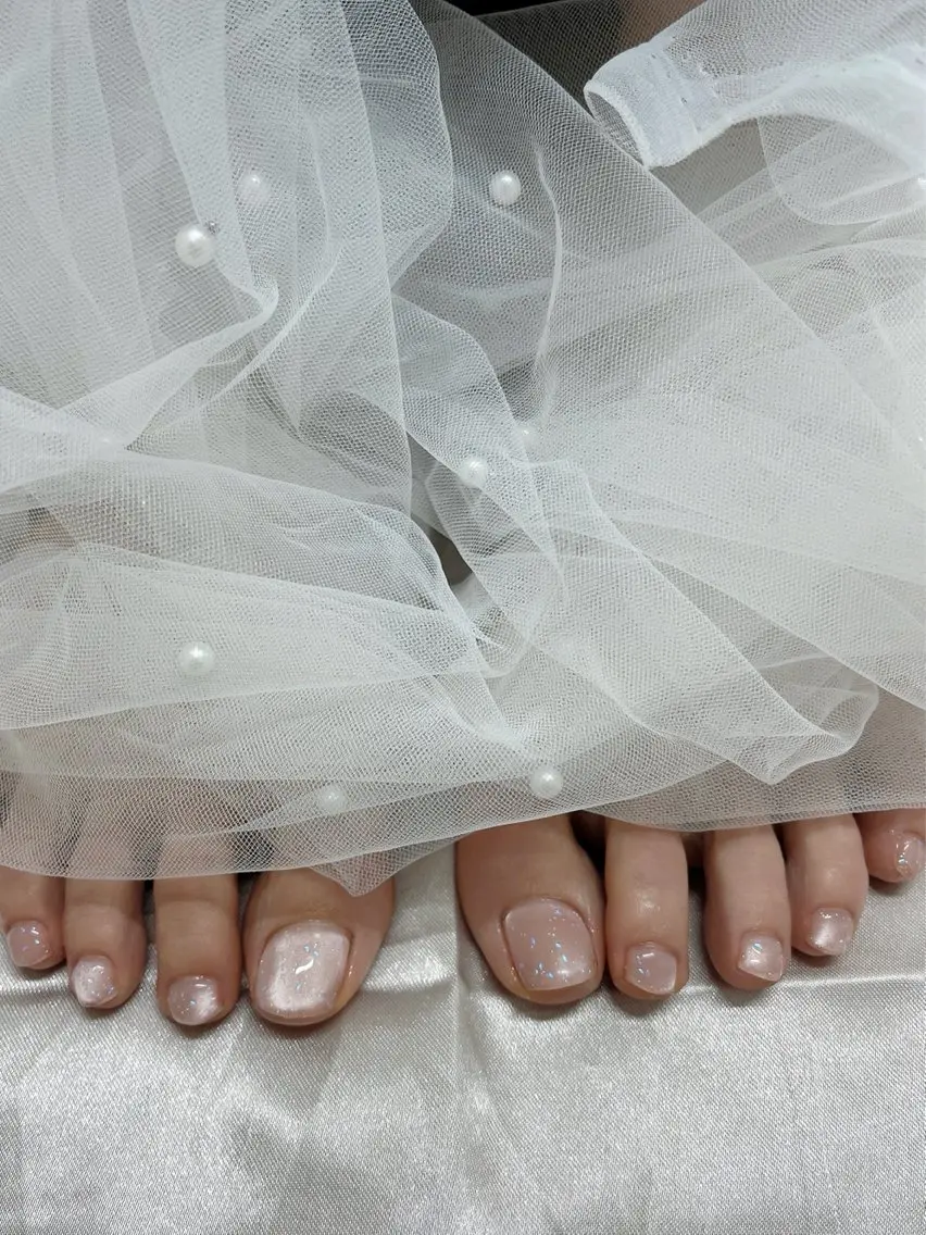 ネイル フットネイル マグネットネイル Nail&eye Grow ayaのネイルデザイン
