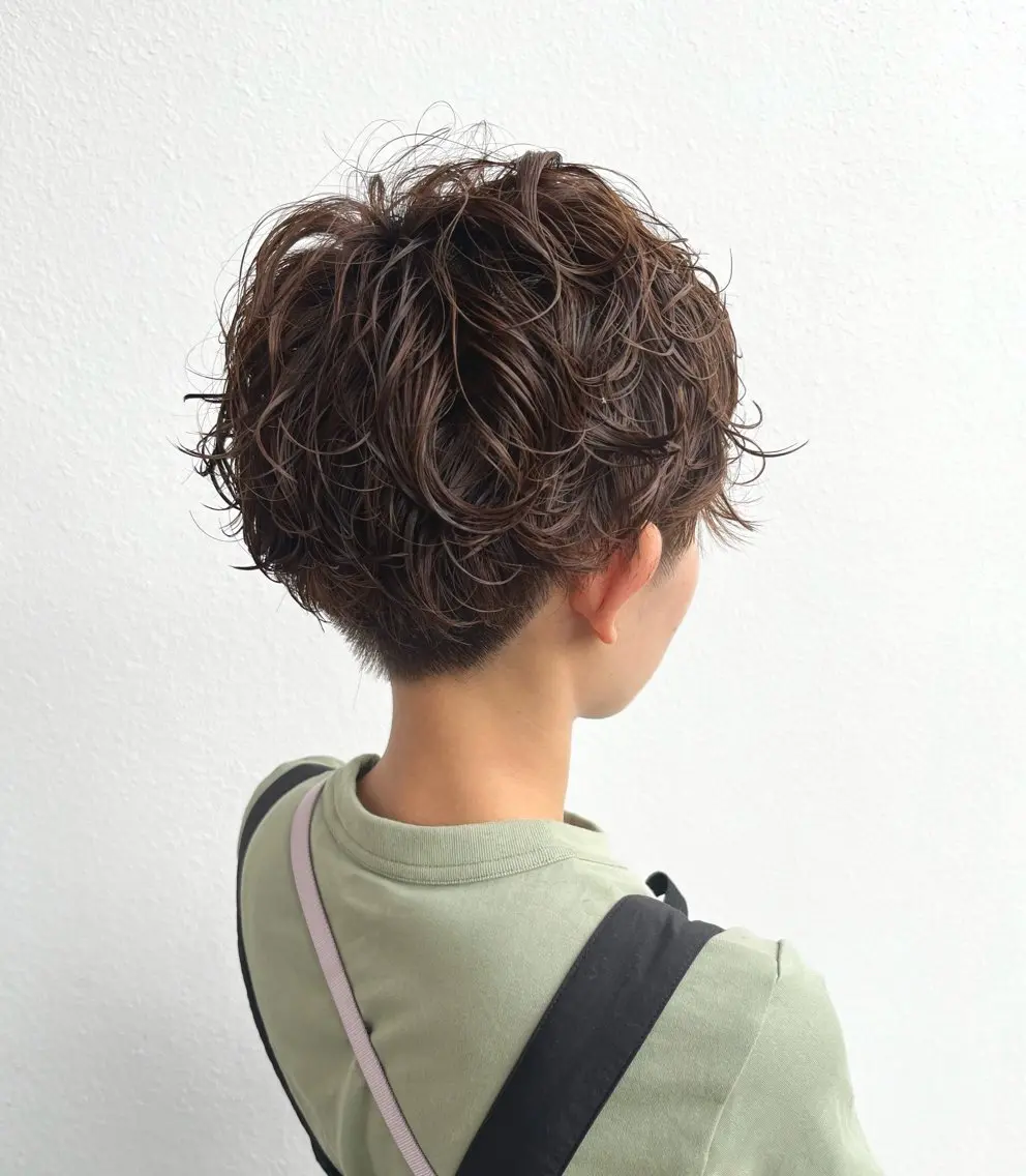 パーマ パライソ南公園店 神津 由依のヘアスタイル