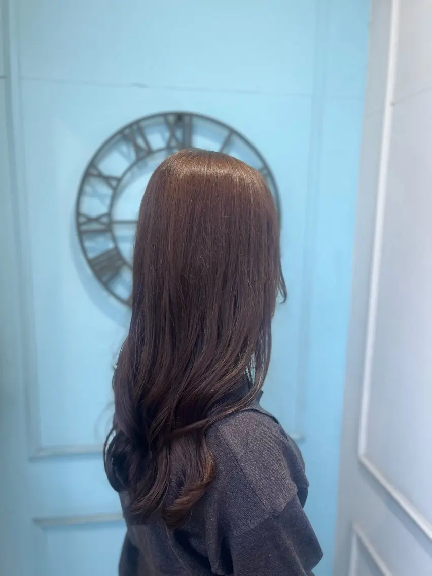 ロング カラー ベージュカラー ダブルカラー カット ヘアカラー 美容室 sanctuaryのヘアスタイル