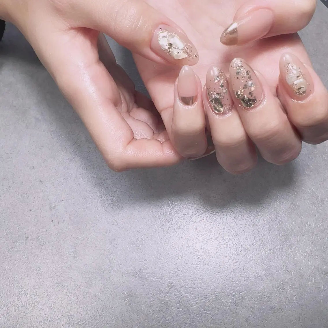 ネイル ハンドネイル eclat .のネイルデザイン