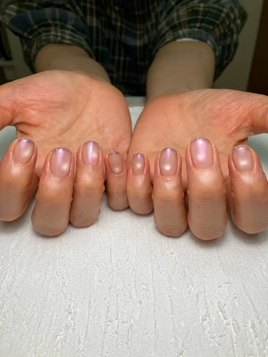ネイル フレンチネイル 自宅サロンBloom 橋本のネイルデザイン
