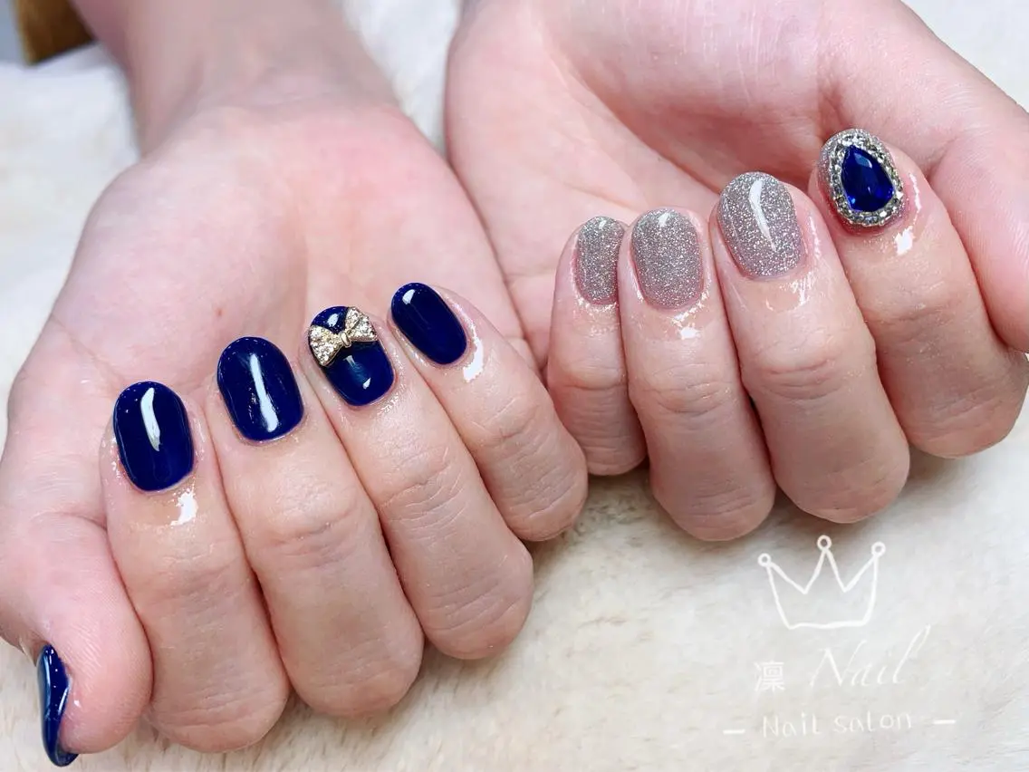 ショート カラー ネイル Le’a NailSalonのネイルデザイン