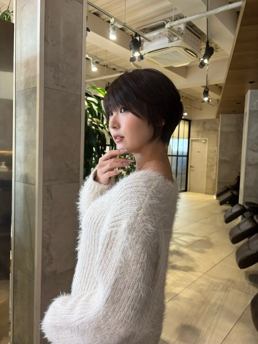 ショート ショートボブ ベリーショート ボブ ショートヘア 🍀表参道× 大人ショート🍀荒砂のヘアスタイル