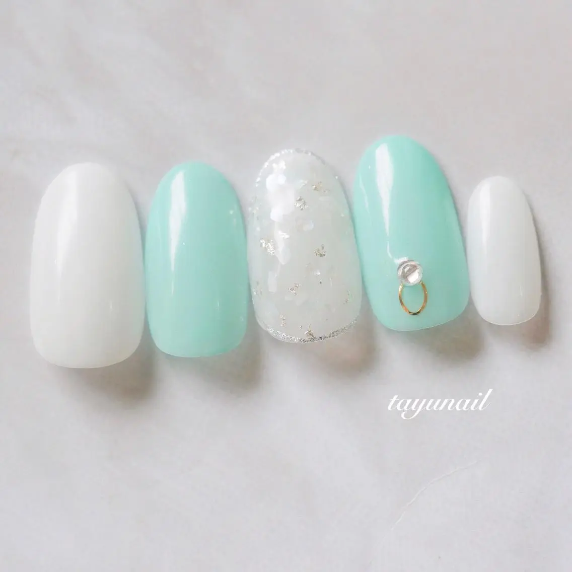 ネイル アートネイル ジェルネイル ニュアンスネイル ワンカラーネイル パラジェル ハンドネイル ネイルサロン 【たゆnail】のネイルデザイン