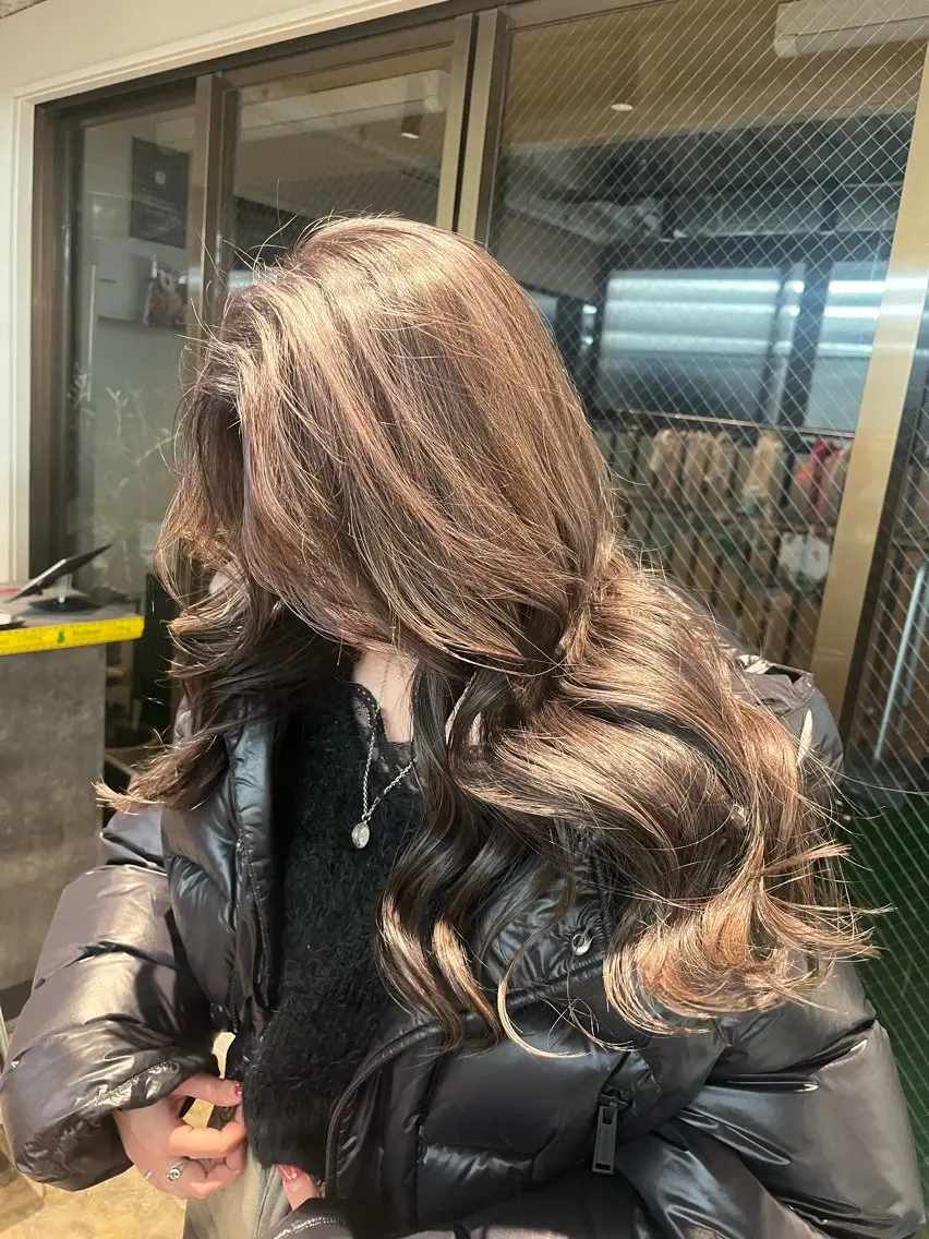ロング ヘアカラー トリートメント ヘアセット stylist ◎RUKI.のヘアスタイル