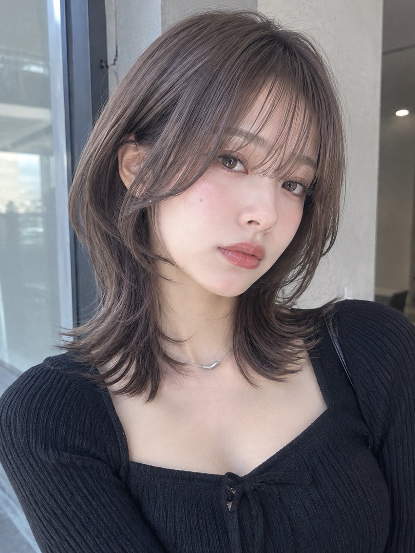 ミディアム Rino☁️ボブ特化 /韓国ヘアのヘアスタイル