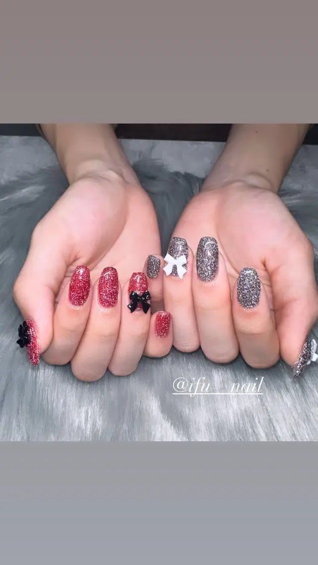 ネイル フラッシュネイル キラキラネイル ハンドネイル If Nailのネイルデザイン
