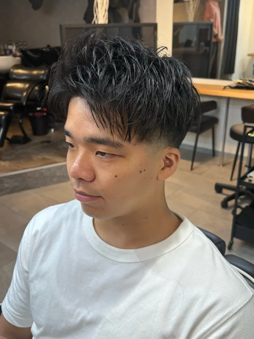 メンズ カット 直毛改善特化美容師/ 大森雄貴のヘアスタイル