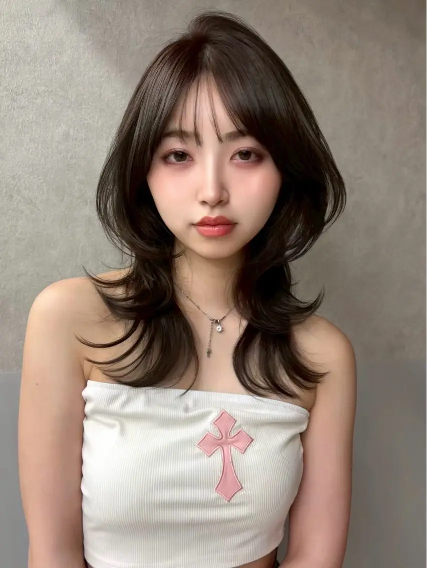 カラー ヘアカラー ANRI🎀 福岡美容師/韓国🎀のヘアスタイル