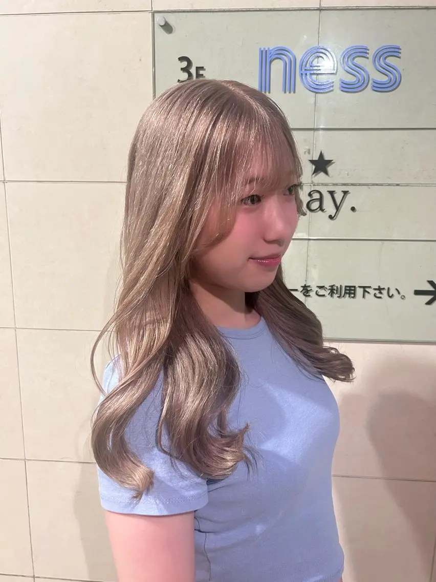 ロング カラー 瑠莉🪩 薬院/天神南/今泉のヘアスタイル