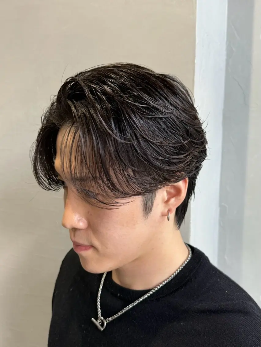 《再現性◎》メンズカット＋デザインケアパーマの写真