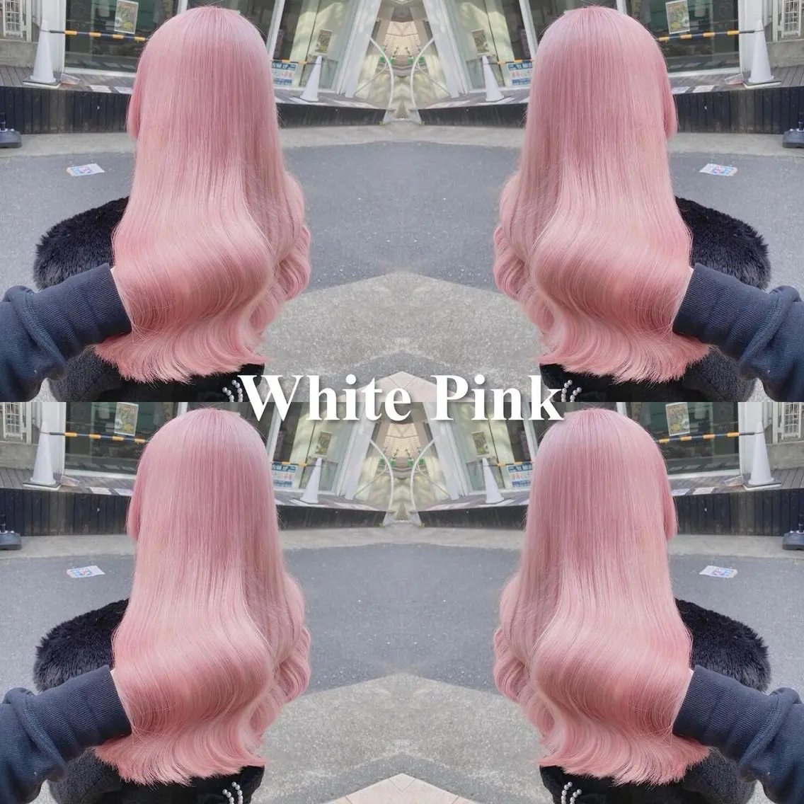 ショート カラー アッシュ アッシュグレー ベージュカラー ブリーチ ブロンド カット ヘアカラー トリートメント 【ときめき屋さん🎀 ハイトーン大和🎀】のヘアスタイル