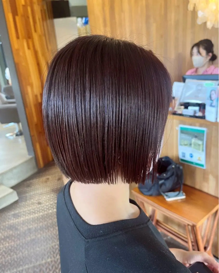 ショート ボブ TAKAHASHI REIKAのヘアスタイル
