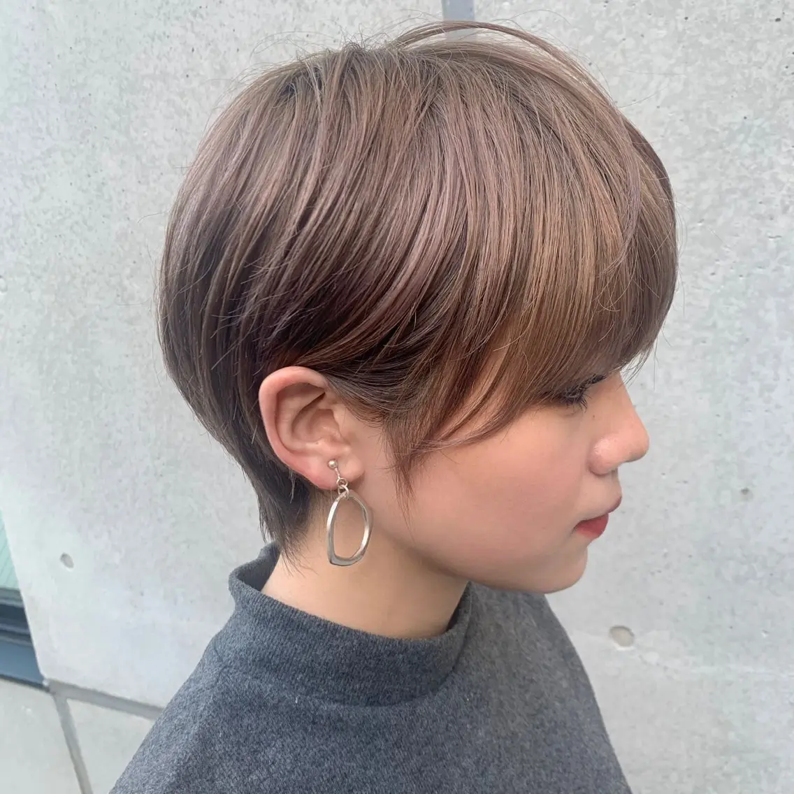 ショート カラー 💜ハナエ💜 オーダーメイド美髪✨のヘアスタイル