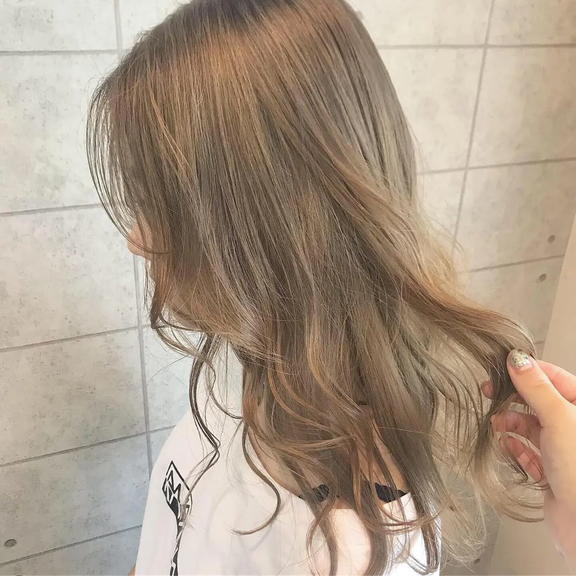 ロング カラー 烏丸韓国ヘア🇰🇷 ayaka🎀のヘアスタイル
