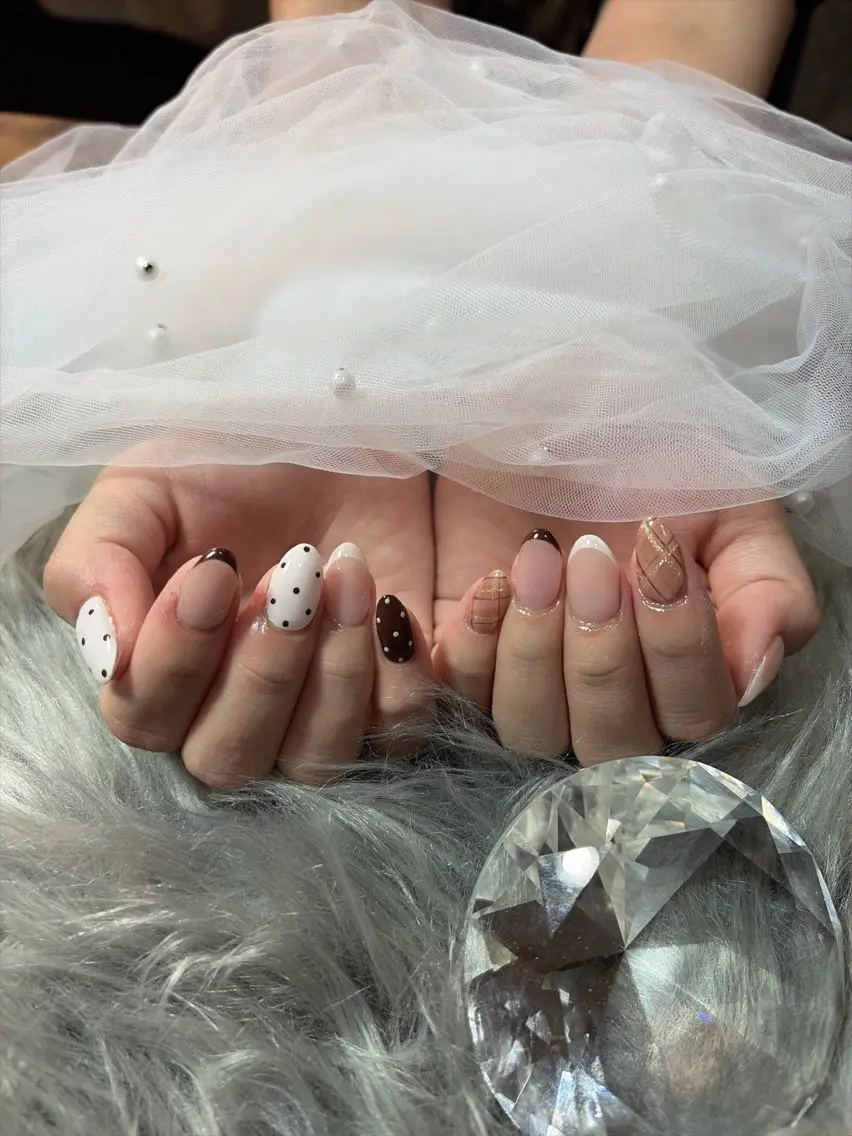 セミロング milinail 莉奈のネイルデザイン