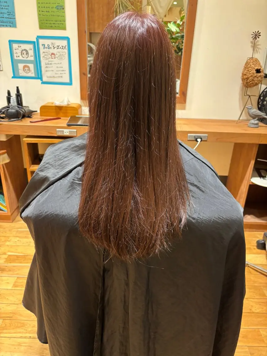 カラー ヘアカラー 松本 恵佳のヘアスタイル