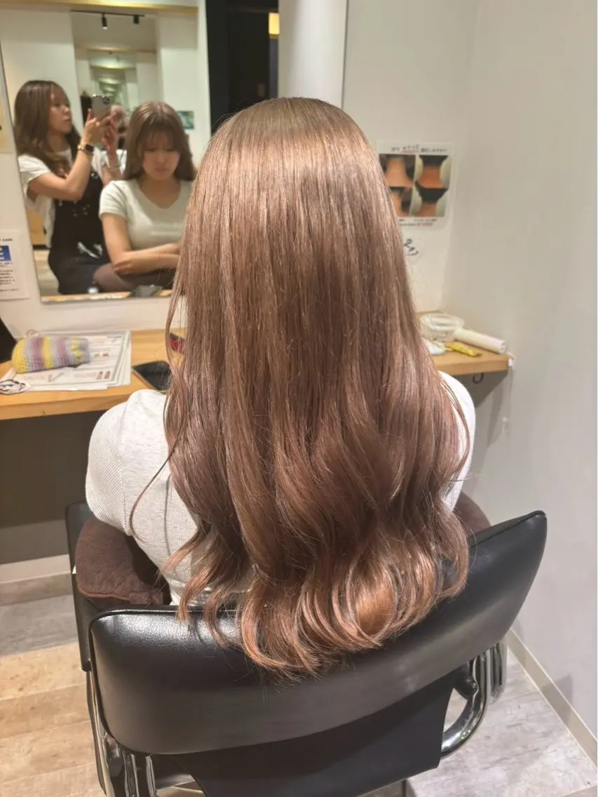 カラー リタッチカラー/ 結愛のヘアスタイル