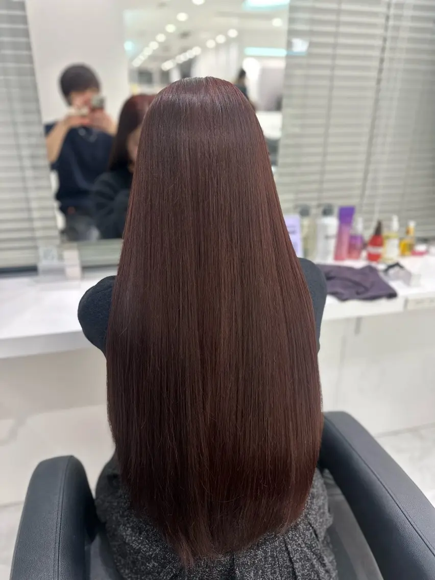 ロング カラー ケアカラー ロング カット パーマ 🐺韓国風メンズ特化 あさひ🐺のヘアスタイル