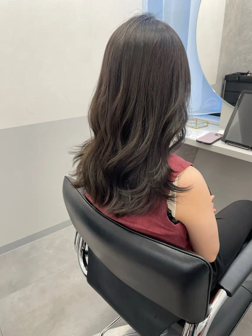 セミロング カラー カット ヘアカラー トリートメント 🌷tocca Mai🌷のヘアスタイル