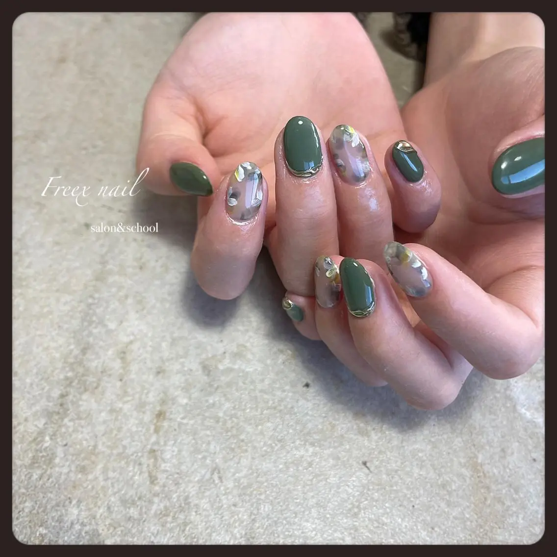 ネイル フラワーネイル ニュアンスネイル ハンドネイル ハンドケア freex nail /ニュアンス/個性派のネイルデザイン