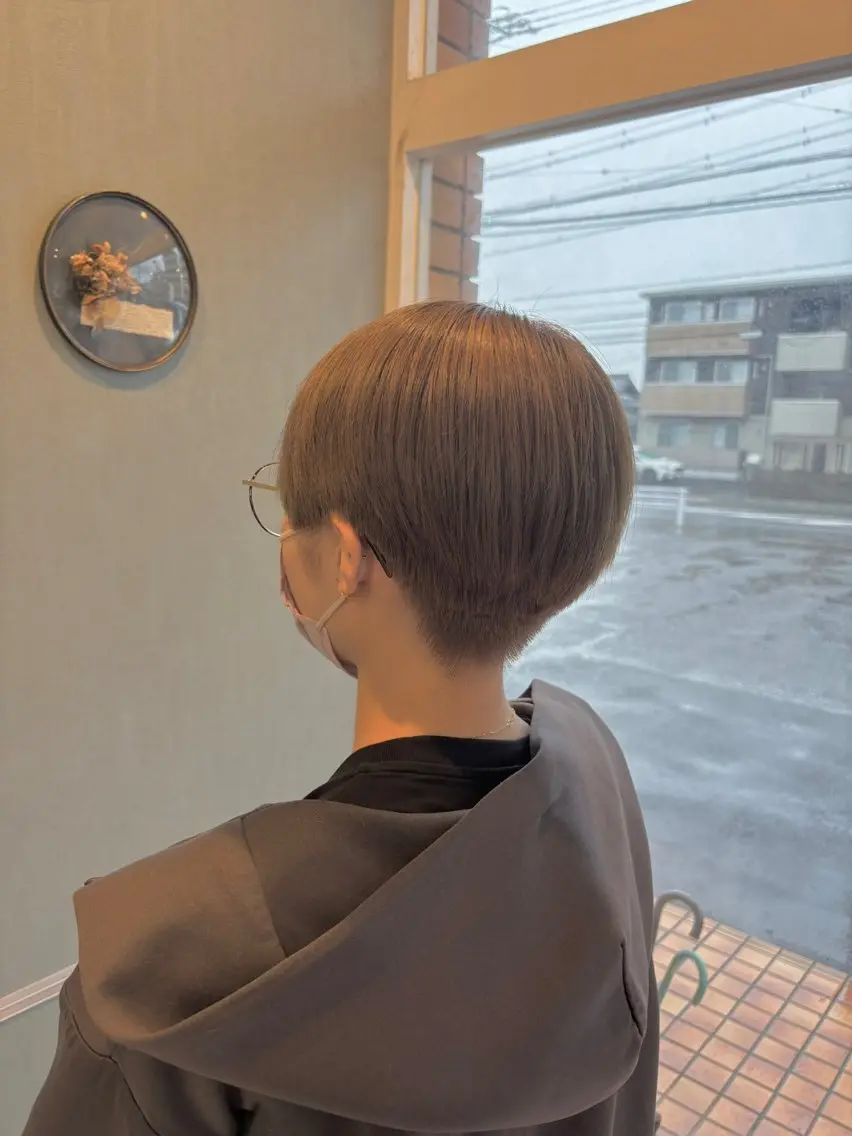ボブorショート限定カットの写真