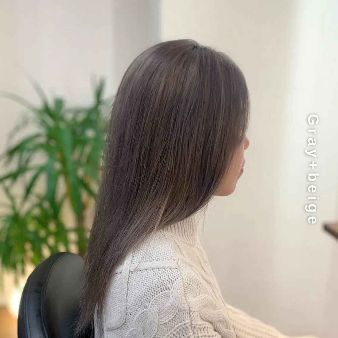 ロング カラー ベージュカラー ブリーチ ヘアカラー トリートメント ヘアセット しんのすけ /モデルさん募集中のヘアスタイル