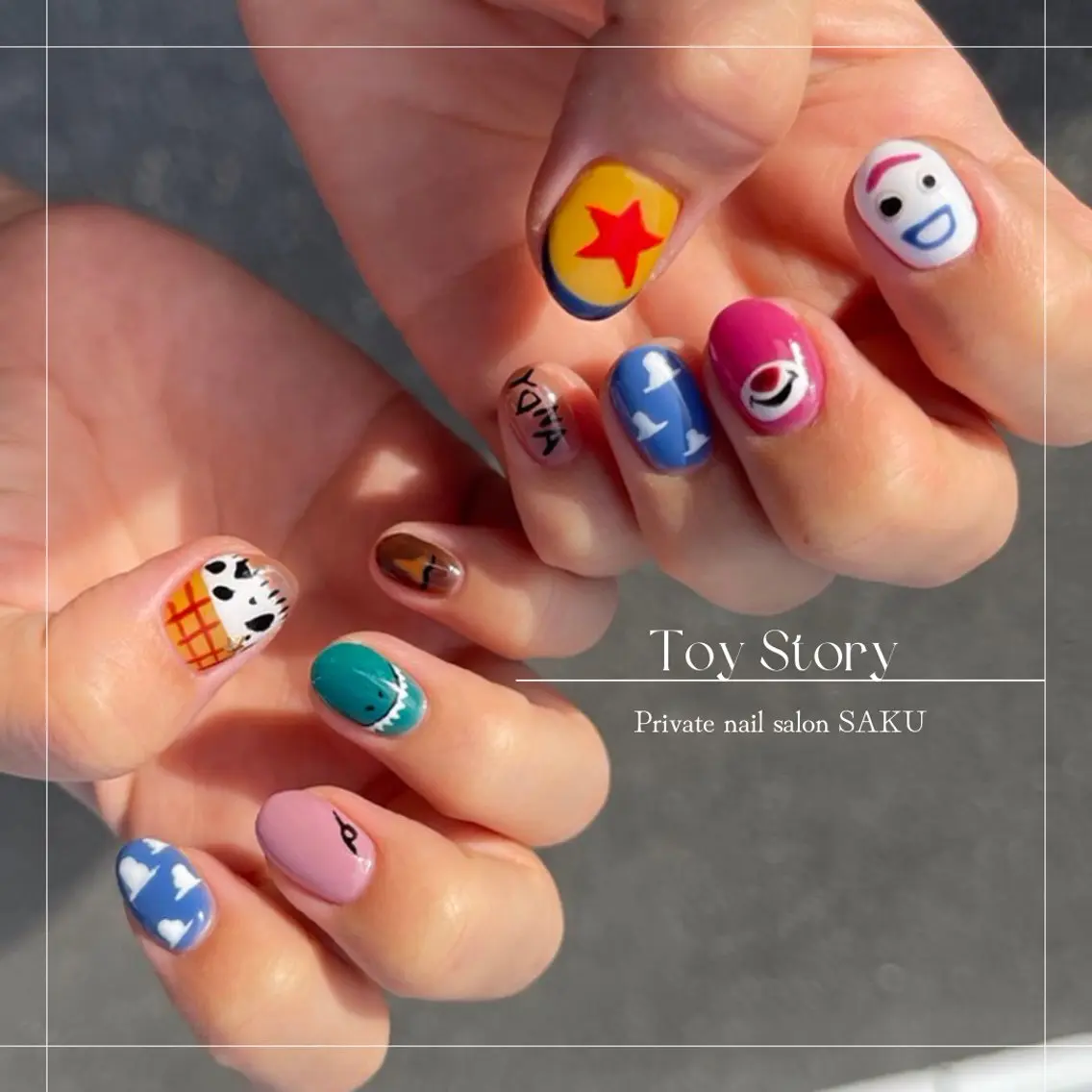 ネイル SAKU nail 作島茜のネイルデザイン