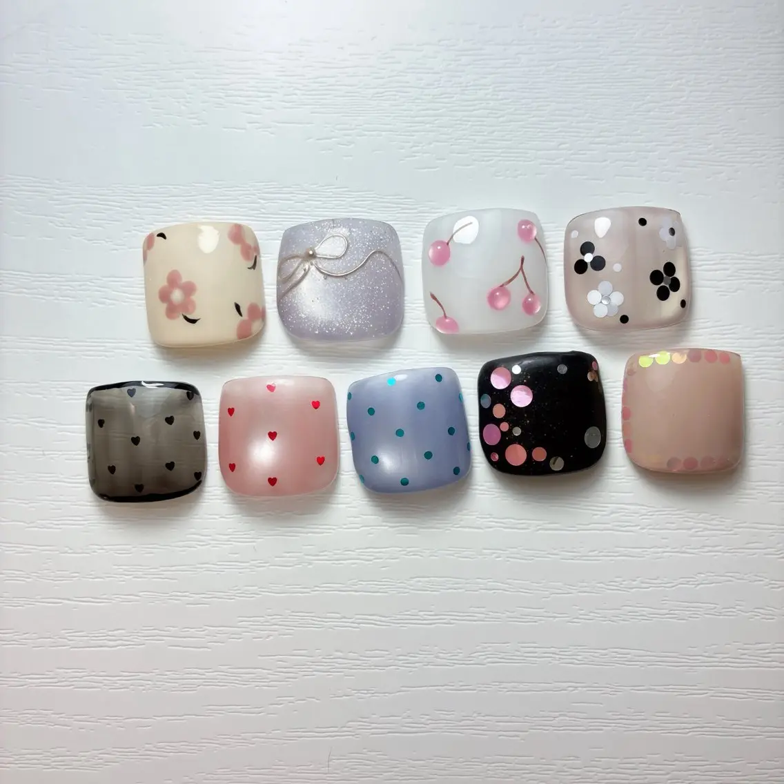 ネイル フットネイル 氷ネイル・うるうるネイル マグネットネイル ニュアンスネイル シンプルネイル フットネイル nail salon anoneのネイルデザイン
