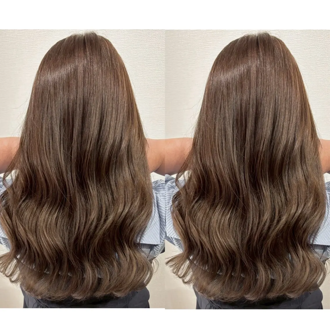 ロング カラー 切っぱなし💇‍♀️ イヤリング🎨龍之介のヘアスタイル
