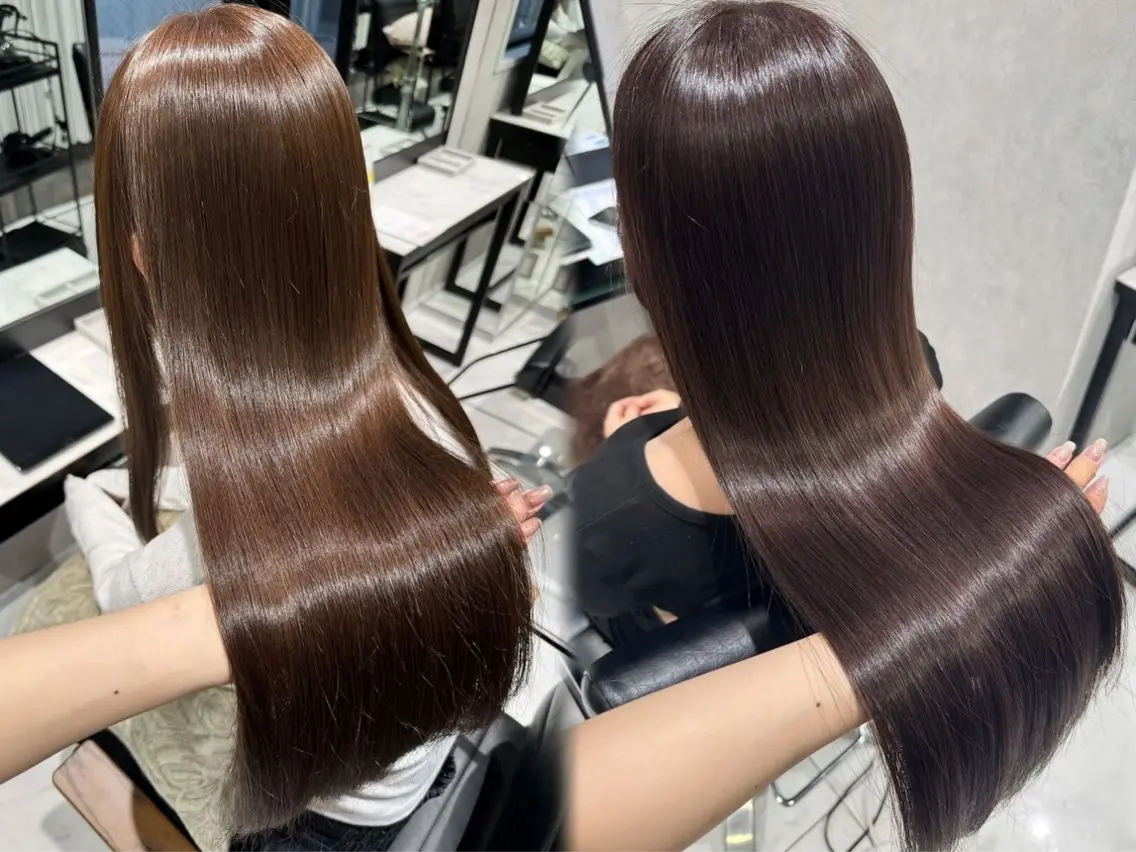 ロング ヘアカラー 沙瞳sara🎀🫧 ／カラーNo.1のヘアスタイル