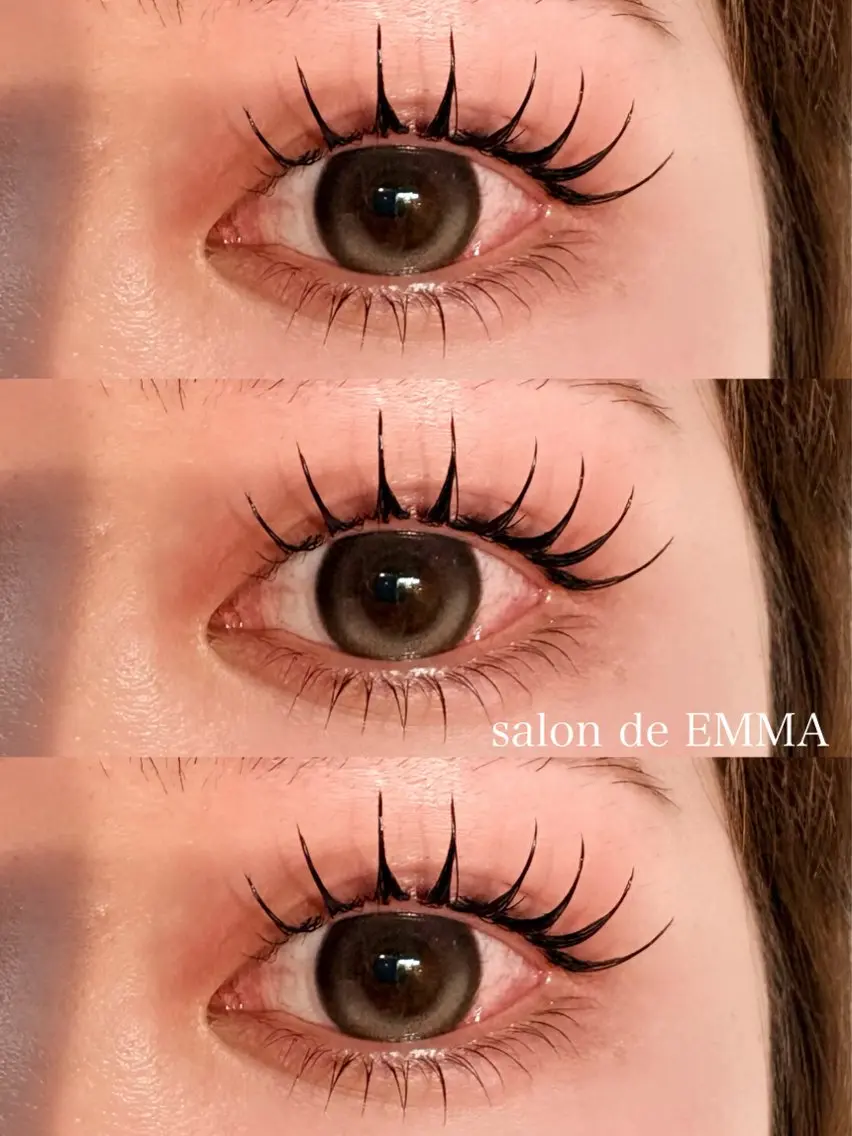 マツエク・マツパ salon de EMMA.石垣のマツエク・マツパデザイン