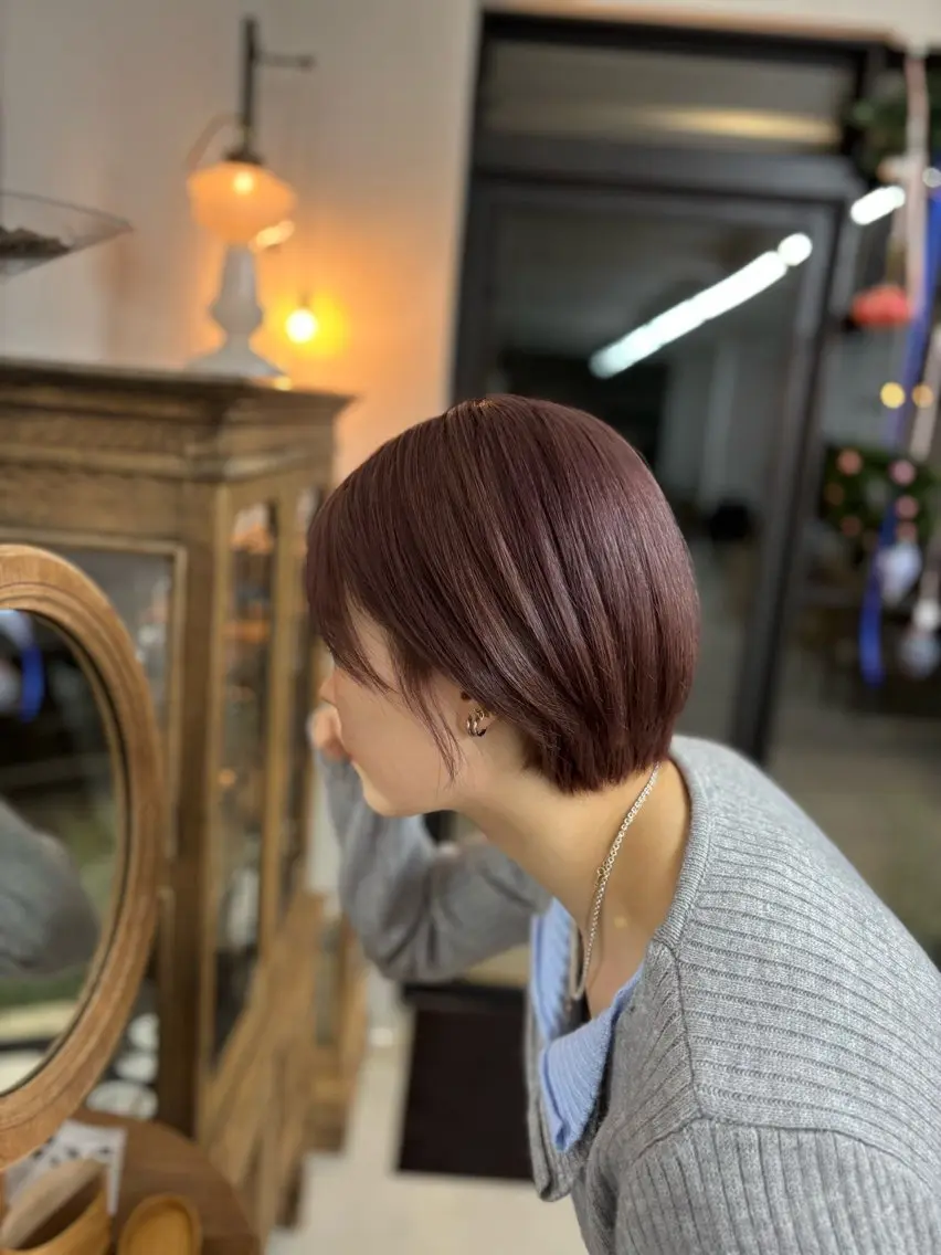カラー yu- naのヘアスタイル