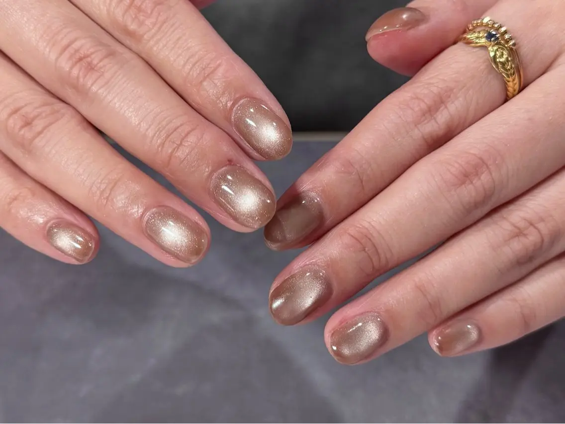 ネイル マグネットネイル ハンドネイル Nail 中村公園 kanakoのネイルデザイン