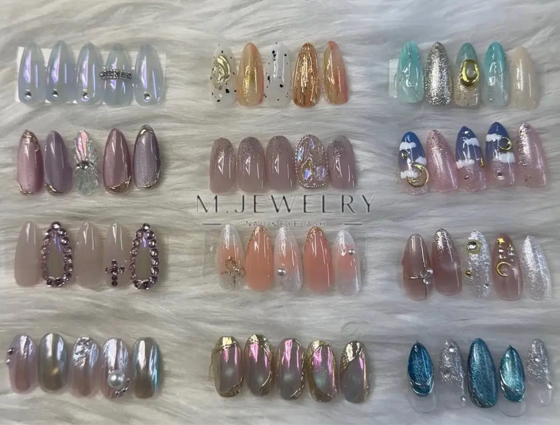 ネイル ハンドネイル M.jewelry 入谷店　himekaのネイルデザイン