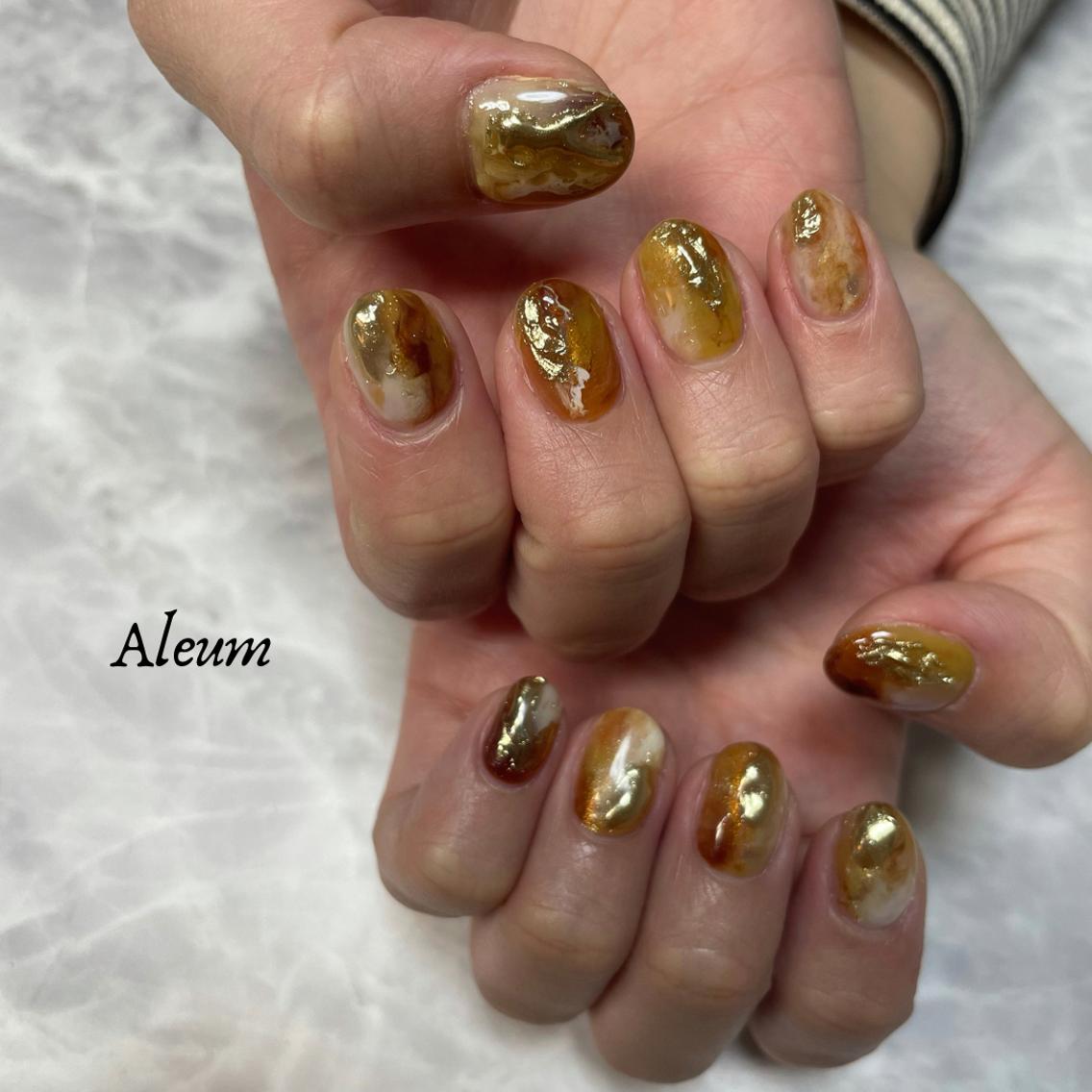 ネイル ハンドネイル Nail Salon Aleumのネイルデザイン