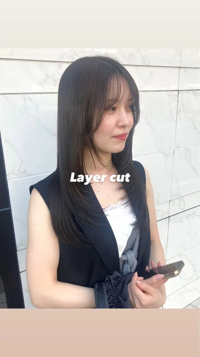 ロング カラー カット トリートメント 透明感カラー/ 髪質改善町田佑人のヘアスタイル