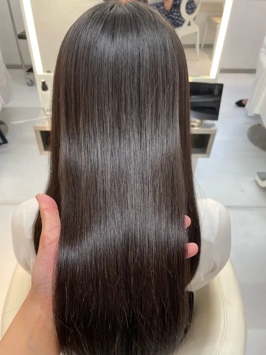 ロング 髪質改善 トリートメント 💈髪質改善メニュー 佐藤 萌💈のヘアスタイル