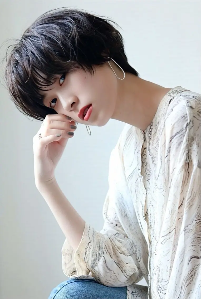 ショート カット ヘッドスパ soy kufu 川勝のヘアスタイル