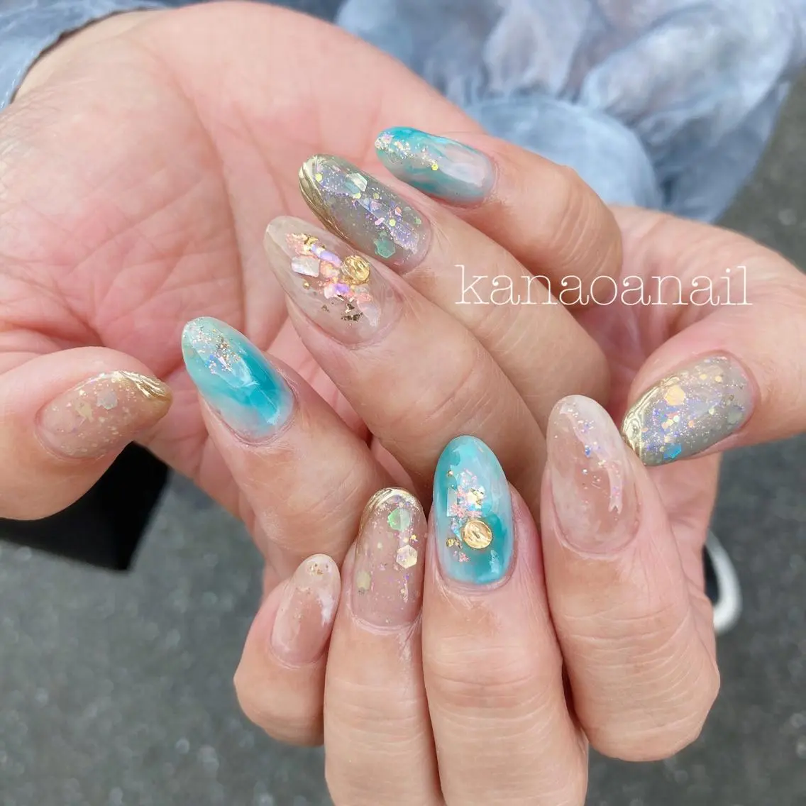 ネイル 地爪育成💅 kanaoanailのネイルデザイン