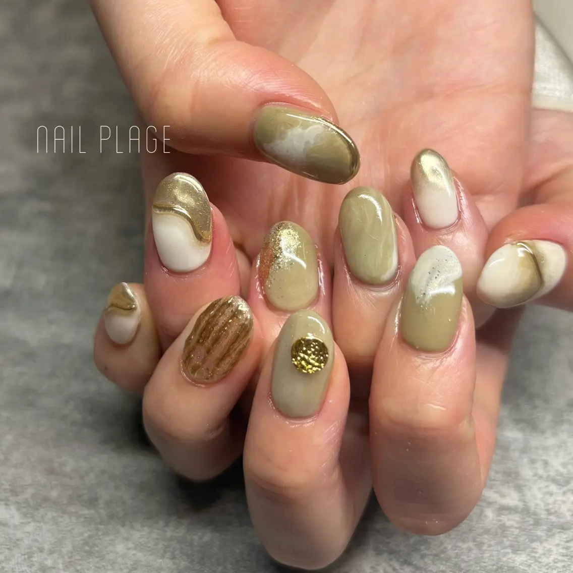 ネイル nail Plage Imai kanaのネイルデザイン
