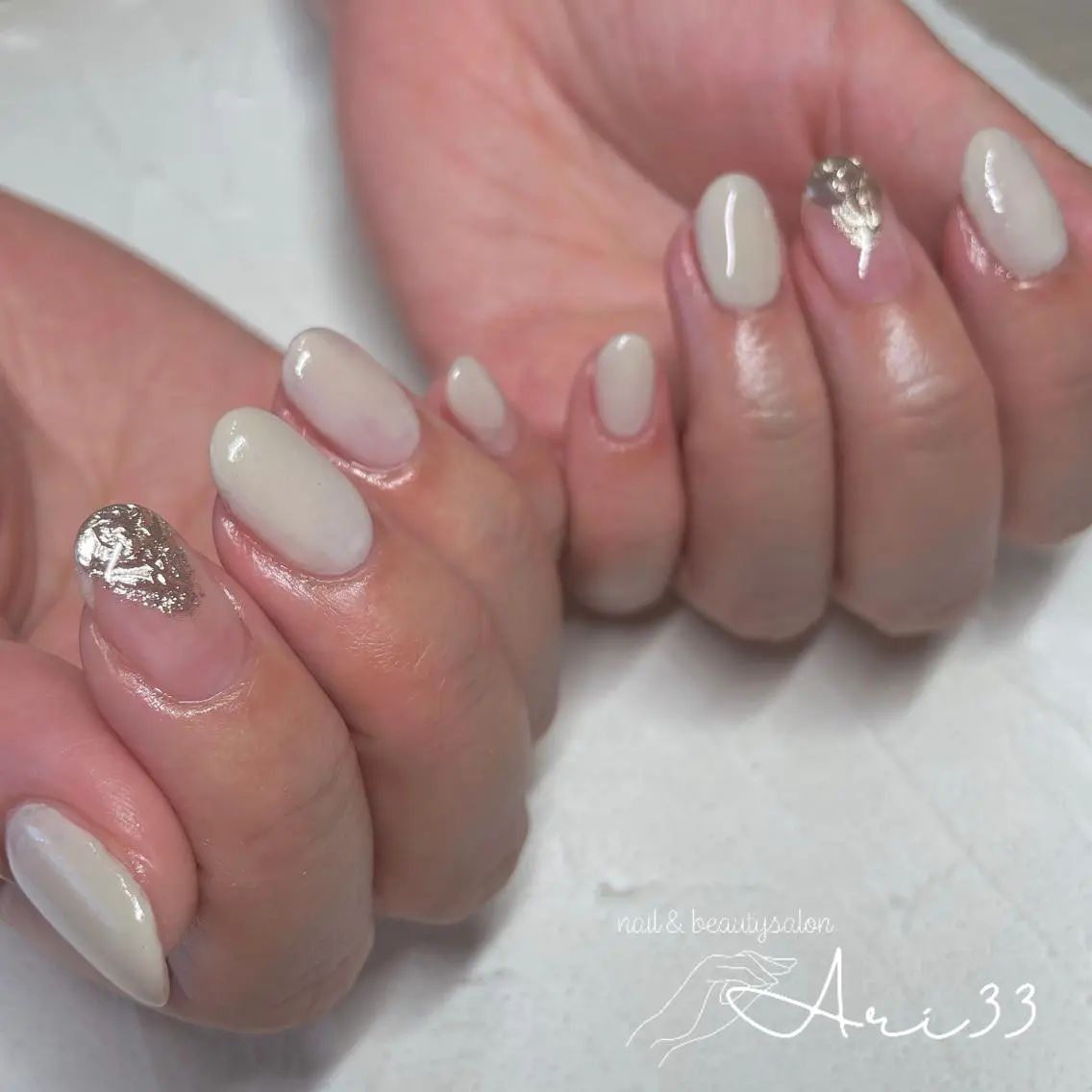 ネイル ハンドネイル プライベートサロン Ari33nailのネイルデザイン