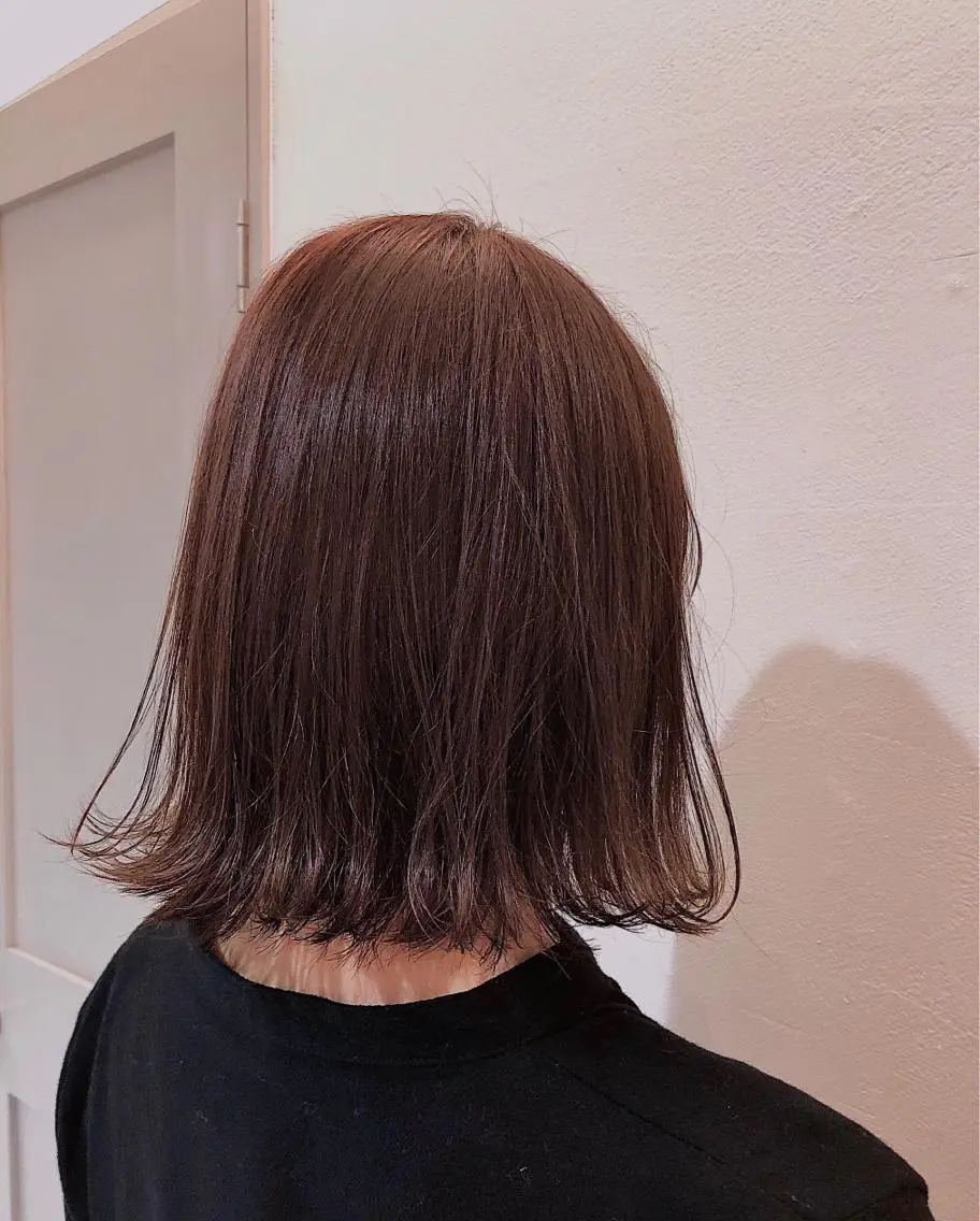 ☃️透明感ヘアカラー&泡とミルクタイプの3ステップ内部補修型トリートメント付き🌟の写真