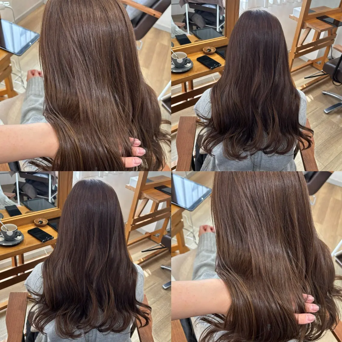 ロング カラー 透明感カラー RINNO🌷透明感 カラー/髪質改善のヘアスタイル