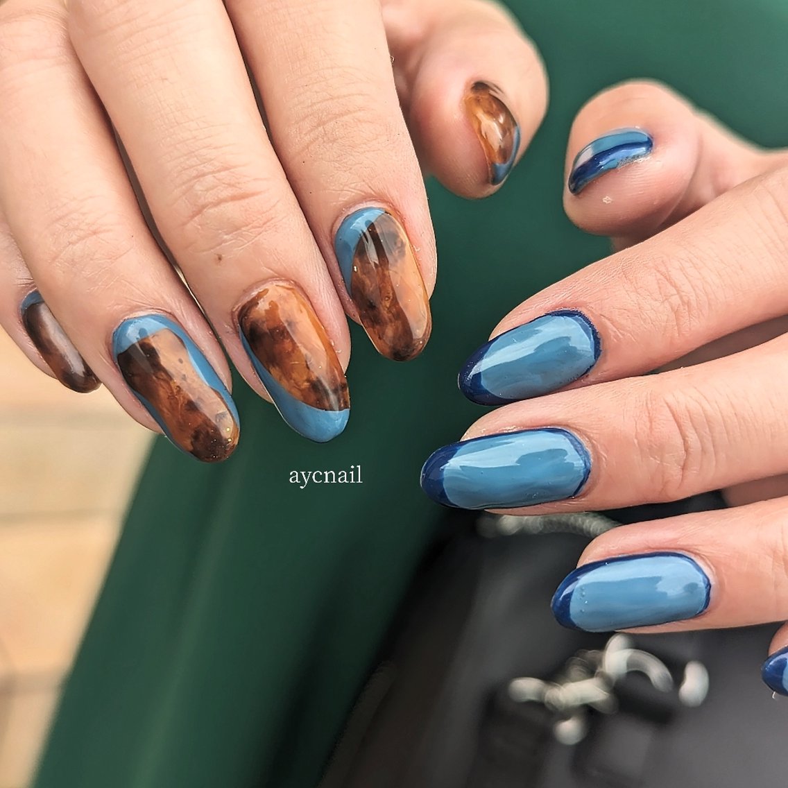 ネイル ハンドネイル 推しネイル | 　aycnailのネイルデザイン